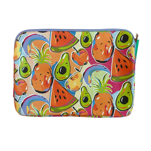 New Tabitha Brown Tropical Fruit Tech Case Pouch 10” x 14” - Picture 2 of 6